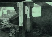 Dialogues intérieurs à la périphérie IV by Julien Segard contemporary artwork works on paper