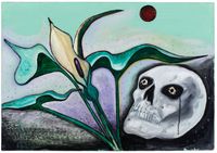 Flowers of Evil, Parson in the Pulpit by David Harrison contemporary artwork painting
