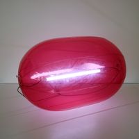 BUBBLE magenta by Markus Hanakam & Roswitha Schuller contemporary artwork sculpture