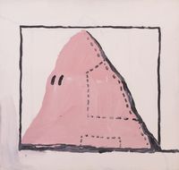Untitled (Hood) by Philip Guston contemporary artwork painting