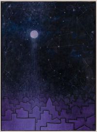 Clear Starry Night by Dylan Solomon Kraus contemporary artwork painting
