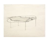 study - Sitting Circle by Tishan Hsu contemporary artwork works on paper, drawing