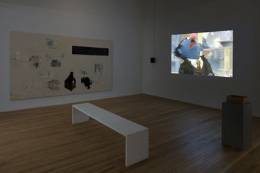Exhibition view: Uri Aran, I'm a Restaurant, Andrew Kreps Gallery, New York (12 May–7 July 2023). Courtesy Andrew Kreps Gallery. Photo: Lance Brewer.