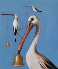 Ting a ling by Joanna Braithwaite contemporary artwork painting