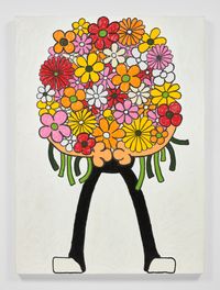Bouquet by Jay Stuckey contemporary artwork painting, works on paper