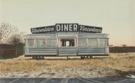 Vincentown Diner by John Baeder contemporary artwork 1