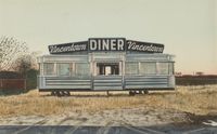 Vincentown Diner by John Baeder contemporary artwork painting, works on paper