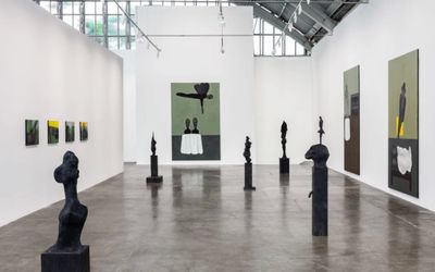 Contemporary art exhibition, Pol Taburet, Ode to Twisted Gods at Mendes Wood DM, São Paulo, Brazil