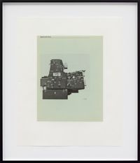 Untitled (Heidelberg Single-ColorOffset Press, page 28) by Mathias Poledna contemporary artwork works on paper