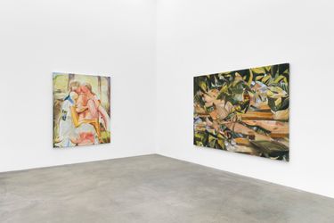 Exhibition view: Molly Lowe, Falling Together, Culver City, Los Angeles (25 February–8 April 2023). Courtesy Anat Ebgi.