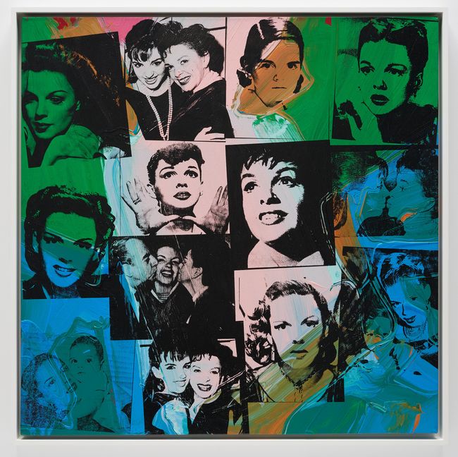 Retrospective (Blue) by Andy Warhol contemporary artwork