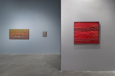 Exhibition view: Abraham Palatnik, Seismograph of Color, Galeria Nara Roesler, New York (13 January–19 February 2022). Courtesy Galeria Nara Roesler.