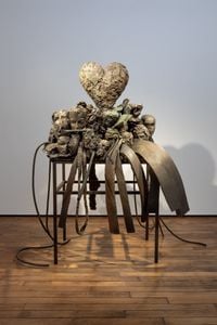 Jim's Crowded Table (friends) by Jim Dine contemporary artwork sculpture