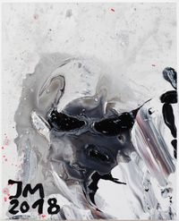 'DER BUNKERIGE' by Jonathan Meese contemporary artwork painting