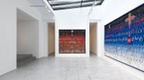 Contemporary art exhibition, Abdoulaye Konaté, The Soul of Signs at Templon, Brussels, Belgium