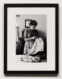 Housewife Series: Mending by Dori Atlantis and Nancy Youdelman contemporary artwork photography