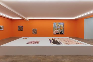 Exhibition view: Manuel Mathieu, Son of Voodoo, HdM GALLERY, Beijing (20 November–31 December 2021). Courtesy HdM GALLERY.