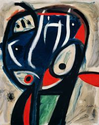 Personnage by Joan Miró contemporary artwork painting