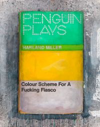 Colour Scheme For A Fucking Fiasco by Harland Miller contemporary artwork painting