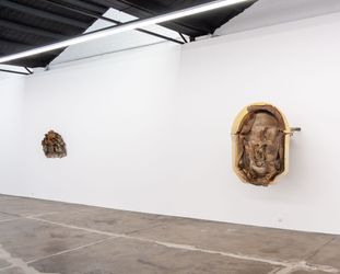 Lewis Fidock & Joshua Petherick Exposable mines and the impious canto, 2024 (installation view) 
