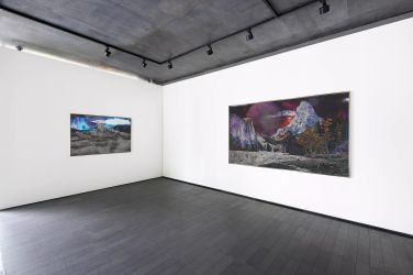 Exhibition view: Matthew Day Jackson, Counter-Earth, Pace Gallery, Seoul (7 July–19 August 2023). © Matthew Day Jackson. Courtesy Pace Gallery.