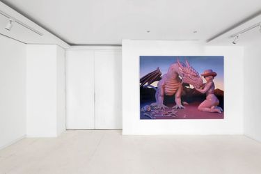 Exhibition view: Emma Stern, Boy, It Feel Good To Be A Cowgirl, Almine Rech, Front Space, Rue de Turenne, Paris (12 July–14 August 2021). Courtesy the Artist and Almine Rech. Photo: Aurélien Mole.