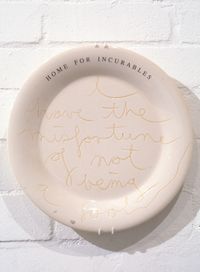 Home for Incurables by Fiona Hall contemporary artwork ceramics