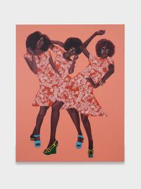Sister Party by Emmanuel Taku contemporary artwork painting
