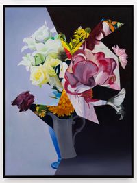 Still Life with Broken China by Keith Tyson contemporary artwork painting, works on paper