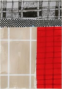 Sassenach Tartan by Kristin Stephenson (Hollis) contemporary artwork works on paper