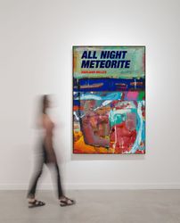 Exhibition view: Harland Miller, All Night Meteorite, White Cube, West Palm Beach (30 November–16 December 2023). Courtesy Harland Miller and White Cube.