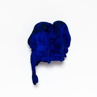 The House 11 (Ultramarine blue) by AIKO YUNO contemporary artwork sculpture