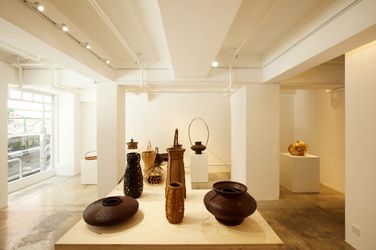 Exhibition view: Japanese Bamboo Baskets, overseen by Masamitsu Saito, SHOP Taka Ishii Gallery, Hong Kong (18 May–27 June 2021). Courtesy SHOP Taka Ishii Gallery. Photo: Anthony Kar Long Fan.