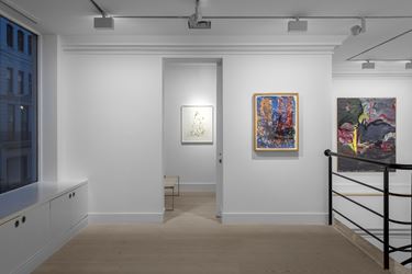 Exhibition view: Group Exhibition, 9th St. Club, Gazelli Art House, London (17 January–23 February 2020). Courtesy Gazelli Art House.
