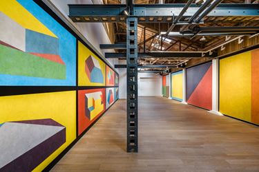Exhibition view: Sol LeWitt, Wall Drawings, Perrotin, Shanghai (22 March–25 May 2019). © 2019 Estate of Sol LeWitt/Artists Rights Society(ARS), New York. Courtesy Perrotin. Photo: Yan Tao.