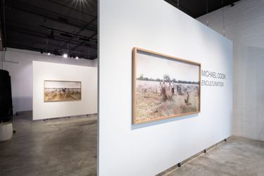 Exhibition view: Michael Cook, Enculturation, THIS IS NO FANTASY, Melbourne (18 August–10 September 2022). Courtesy THIS IS NO FANTASY. Photo: Simon Strong.