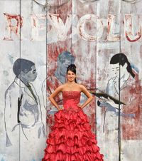 Lisandra de la Caridad Rodríguez Ramayo, La Habana, Arroyo Naranjo, Mantilla by Frank Thiel contemporary artwork photography