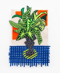 Houseplant by Jody Paulsen contemporary artwork textile