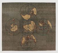 World Map 《世界地圖》AP2 by Inga Svala Thórsdóttir & Wu Shanzhuan contemporary artwork textile