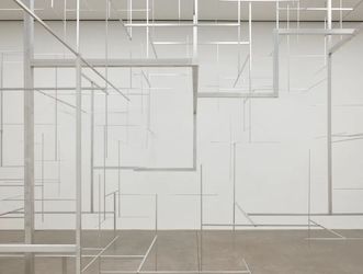 Contemporary art exhibition, Antony Gormley, AERIAL at White Cube, New York, United States