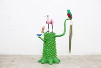 Ceiba con aves I by Eduardo Sarabia contemporary artwork sculpture