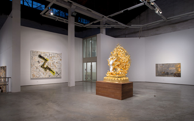 Exhibition view: XU ZHEN, Blissful As Gods, ShanghART, M50, Shanghai (11 November 2014–3 February 2015). Courtesy ShanghART.