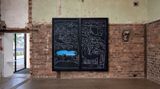 Contemporary art exhibition, Keith Haring, Subway Drawings at The Modern Institute, Aird's Lane, United Kingdom