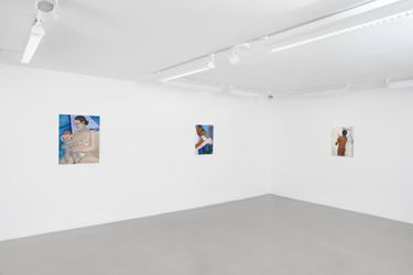 Exhibition view: Katja Seib, Old World New Thoughts, Sadie Coles HQ, Davies Street, London (29 June–13 August 2022). Courtesy Sadie Coles HQ.