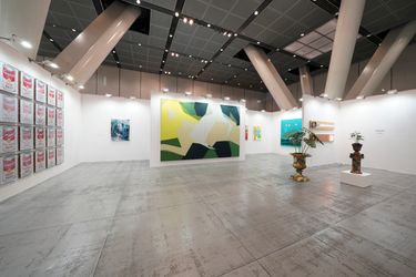 Installation view, artwork, left to right: Tammi Campbell, Michael Kagan, Tomohito Ushiro, Takuro Tamura, Satoru Tamura