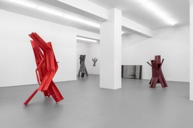 Exhibition view: Bettina Pousttchi, Directions, Buchmann Galerie, Berlin (10 September–30 October 2021). Courtesy Buchmann Galerie.