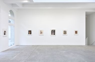 Exhibition view: Robert Smithson, Mundus Subterraneus, Marian Goodman, New York (1 January–24 February 2024). Courtesy Marian Goodman Gallery.