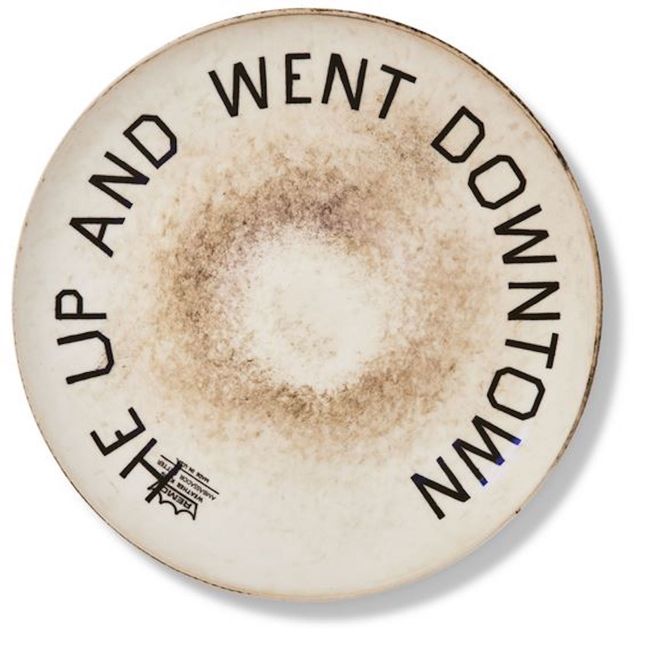 He Up and Went Downtown by Ed Ruscha contemporary artwork