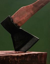 Hatchet by Dongho Kang contemporary artwork painting