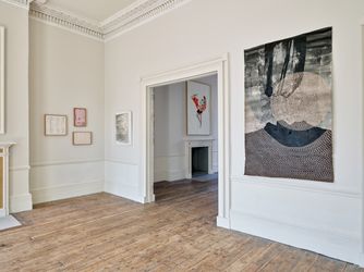 Exhibition view: Group Exhibition, Paper, Tristan Hoare Gallery, London (8 June–7 July 2023). Courtesy Tristan Hoare Gallery.